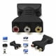 thumbnail image 5 of 1 unidad a convertidor AV adaptador AV de alta definición adaptador de salida de vídeo negro, 5 of 6