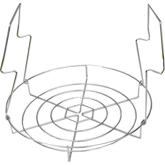Blimber Stainless Steel Canning Rack, Contoured Steel Handles Rack, Non-Rusting Rack - Canning Becomes Easy, Fun and Safe