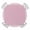 White Pink, variant on Pink Geometric Round Fitted Tablecloth with Elastic Edge, Waterproof Table Cloth Table Cover for 45"-54" Tables, White Greek Key Design Burlap Modern Art Tablecloths for Dining Picnic Indoor Outdoor