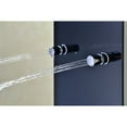 thumbnail image 5 of ANZZI Melody Thermostatic Shower Panel Tower System Wall Mount Shower Tower in Black, 5 of 8