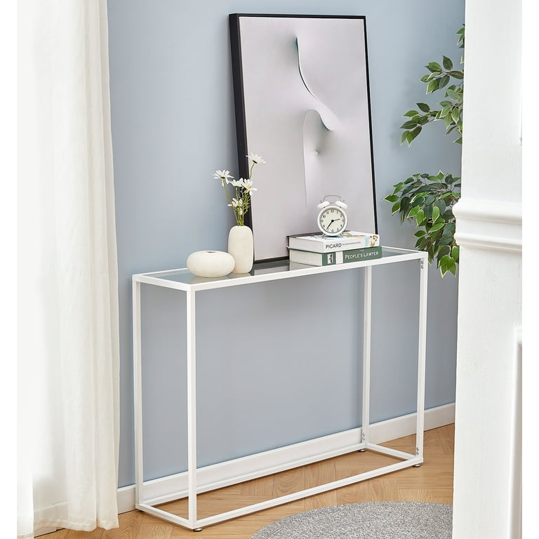 iRerts Entryway Table Narrow Console Table Hallway Table with