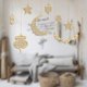 thumbnail image 5 of Style 3 Colgante de madera Eid, Luna hueca, estrella, Castillo, artesanía de madera, adorno artístico para decoración de fiesta de Ramadán musulmán Mubarak, 5 of 5