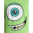 thumbnail image 7 of Mike Wazowski, Men's & Big Men's Graphic Halloween Cosplay T-Shirt and Matching Character Beanie, Sizes XS-3XL, 7 of 7