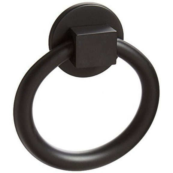 Baldwin 0195 Ring Style Solid Brass Door Knocker - Black