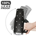 thumbnail image 6 of 40oz Classic Dot Aesthetic Design Stainless Steel Flip Straw Tumbler Spill Proof Travel Cup Double Wall Vacuum Insulated Coffee Mug with Top Handle, 6 of 6