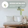 thumbnail image 4 of Hytrove Adorno De Pared Con Hojas Suculentas Simuladas Para Interior Verde, 4 of 7