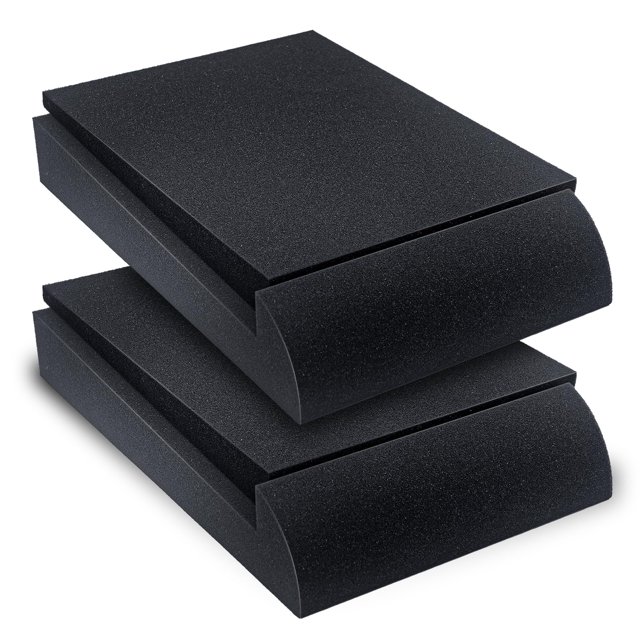 Liquid Stands Studio Monitor Sound Isolation Pads for Speakers 5" High-Density Speaker Foam Pads That Prevents Vibration