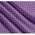 thumbnail image 3 of Soimoi Purple Cotton Poplin Fabric Polka Dots Fabric Prints By Yard 56 Inch Wide, 3 of 7