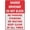 Warning Sign 1, variant on Shared Driveway Do Not Block Warning Security Outdoor Sign - 8"x12", Reflective, Weatherproof - Townhouse, Condo, Shared Residential Drive
