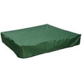 thumbnail image 1 of Couverture de Bac à Sable Imperméable Anti-Poussière Protection Uv Couverture de Piscine Carrée avec Cordon Compatible Bac à Sable, Jouets et Meubles, 1 of 5