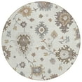 thumbnail image 2 of Addison Rugs Chantille Indoor/Outdoor Traditional Oushak Ivory Washable Round Rug, 8' x 8', 2 of 6