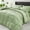 Green, variant on Vccoem 7 Piece Comforter Set Queen Size, All Season Bed in a Bag, Ultra Soft Bedding with Comforter, Sheets, Pillowcases & Shams, Dark Gray
