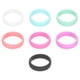thumbnail image 1 of 7 anillos de silicona flexibles para mujer, adornos novedosos para anillos de boda., 1 of 6