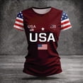 thumbnail image 5 of 250 Years American Flag 250th Anniversary USA T-Shirt, 5 of 5