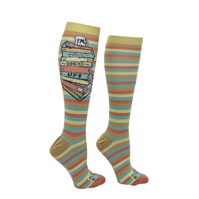 Toutes les Chaussettes Réservées Chaussettes de Compression Amusantes Nerd pour Femmes Taille Unisexe