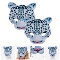 thumbnail image 2 of 2pcs Festival Cosplay Máscara Máscara de Halloween Máscara de disfraz Máscara de leopardo de las nieves Máscara de fiesta, 2 of 4