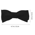 thumbnail image 3 of Dije de pajarita para cuello de fiesta, dije para cuello de camisa masculina, accesorio para traje de boda, 3 of 7