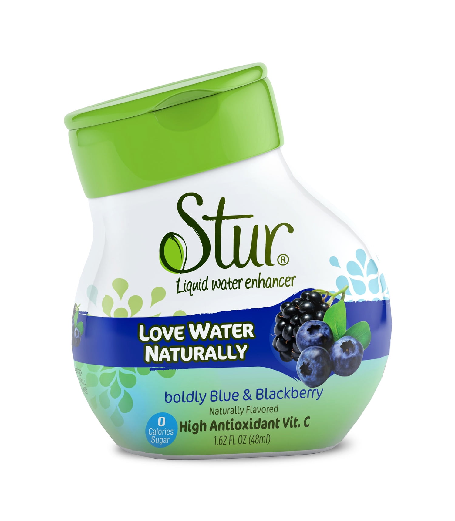 Stur® Blue & Blackberry Flavored Antioxidant Water Enhancer, 1.62