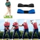 thumbnail image 3 of Advancent 2 piezas de agarre de entrenamiento de fuerza de terciopelo vegetal para golf, mejora el entrenamiento de golf para principiantes, Golf BLANCO, 3 of 5