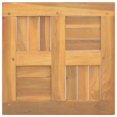 thumbnail image 3 of Tapa de mesa VidaXL de madera maciza de teca, 40 x 40 x 2,5 cm, impermeable, 3 of 8