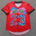 thumbnail image 3 of Camiseta de béisbol Trillest Fresh Prince of Bel Air 23 con impresión digital en caliente para hombre y mujer, camiseta de playa transpirable de verano de 13 colores, 3 of 5