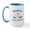 White/Blue Inside, variant on CafePress - Easter Egg Hunt Thomas Large Mug - 15 oz Ceramic Large White Novelty Mug