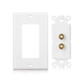 thumbnail image 3 of 4X 2 Postes Altavoz Placa de Pared Placa de Pared de Cine En Casa Panel de Audio para 1 Altavoces, 3 of 5
