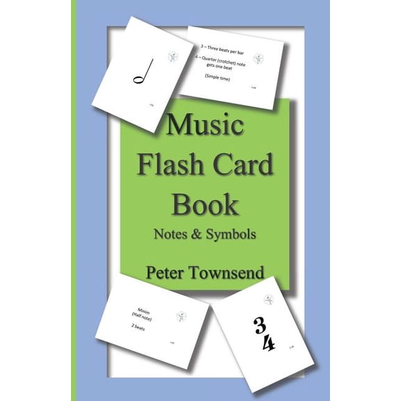 Notes & Symbols Music Flash Card Book: Notes & Symbols, Book 2, (Paperback)