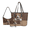 Beagle Dog Print, variant on Tutolipy Highland Cattle 3 Piece Tote Purse for Women, Reinforced Stitching Durable Shoulder Bag, Clutch for Travel Shopping