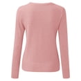 thumbnail image 5 of Women Cardigan Women'S Knitted V Neck Patchwork Button Up Cardigan Top, 5 of 8