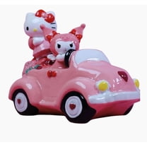 Blue Sky Clayworks Hello Kitty and Kuromi Valentine Mobile Figurine, Home & Kitchen Accessories, Ceramic, 24301