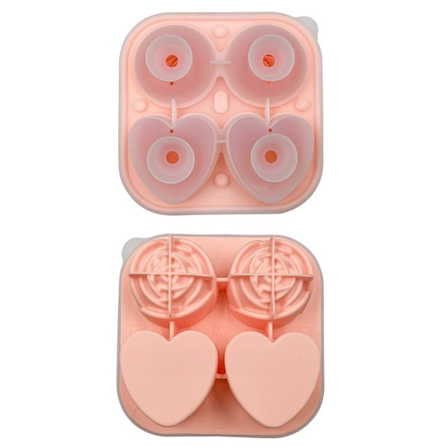 Molde de silicona para cubitos de hielo de 9 cavidades, para hielo, chocolate y gelatina, ideal para la cocina y el bar