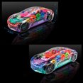 thumbnail image 3 of Jouet Électrique Voiture Universel Concept Mécanique Coloré Lumière Musique Dessin Animé Transparent Jouet Voiture, 3 of 5