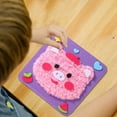 thumbnail image 4 of DIY Arts & Crafts Embroidery Doll Set for Kids - Sewing Projects with Cartoon Animals Yarn Board Stickers and Hands-On Activities, 4 of 4
