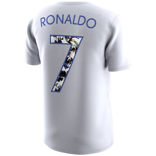 Vooruit verzoek bouwer Men's Nike Cristiano Ronaldo White La Liga El Clasico T-Shirt - Walmart.com