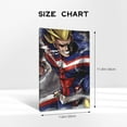 thumbnail image 2 of My Hero Academia Wall Art Canvas Posters, Anime Poster 11.8*7.8 Inch, Wall Artwork Decor For Dorm Home Bedroom Living Room Office Kitchen Farmhouse Decoration, 2 of 8