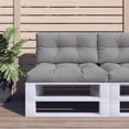 thumbnail image 1 of vidaXL Pallet Cushion Grey 80x40x12 cm Fabric, 1 of 5