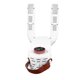 thumbnail image 4 of Electric Shoe Boot Dryer Smart Timer Constant Temperature Dehumidification Quick Drying Deodorizing 90 Degree Folding Quiet White EU Plug 220V, 4 of 5