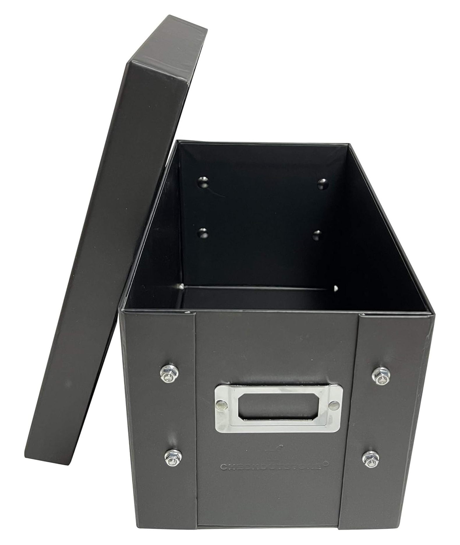 Black Stamp & Die Craft Scrapbook Storage Pocket Box - 10 x 6 x 6 (Pack of 5)