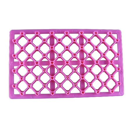 

HUAQUE Cake Mold Brick Pattern Food Grade DIY Heat Resistant Quick Release Embossing Mold Baking Tools