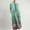 Green, variant on TMOYZQ Women’s Summer Boho Linen Dress Short Sleeve Vintage Flower Printed Maxi Dress Crew Neck Loose Casual Long Dress with Pocket