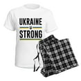 thumbnail image 4 of CafePress - Ukraine Strong Women's Light Pajamas - Women's Short Sleeve Print T-Shirt and Pants Light Cotton Pajama Set, 4 of 7