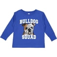thumbnail image 3 of Inktastic Dog Bulldog Squad Boys or Girls Long Sleeve Toddler T-Shirt, 3 of 5