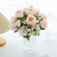 thumbnail image 4 of Faux Floral Stems for Bridal Bouquet, Imitation Flower Home Decoration, Wedding Handheld Flower Wall, Artificial Floral Arrangement, Realistic Silk Flowers for Party Decor and Home, by UKHCCC, 4 of 9