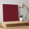 thumbnail image 4 of Ships Next Day Canvas Wall Art 8"x8", Pure Red Wine Wood Framed Canvas Print Painting, Simple Solid Color Ready to Hang Small Picture Wall Decor for Home Bathroom Nursery Kitchen, 4 of 9