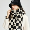 thumbnail image 4 of Bufanda de invierno, Bufandas cálidas, Accesorios para clima frío, Bufandas con flecos, 4 of 5