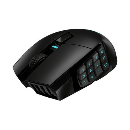 CORSAIR - Scimitar Elite Wireless Gaming Mouse with 16 Programmable Buttons - Black