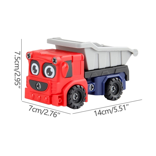 Camion Poubelle Transformable en Robot DIY | Jouet de Construction avec Tournevis pour Enfant