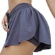 thumbnail image 4 of Greeniant Pantalones cortos de verano para correr para mujer 2 en 1, pantalones cortos de secado rápido para maratón, pantalones cortos Uniforme atlético Azul L, 4 of 6