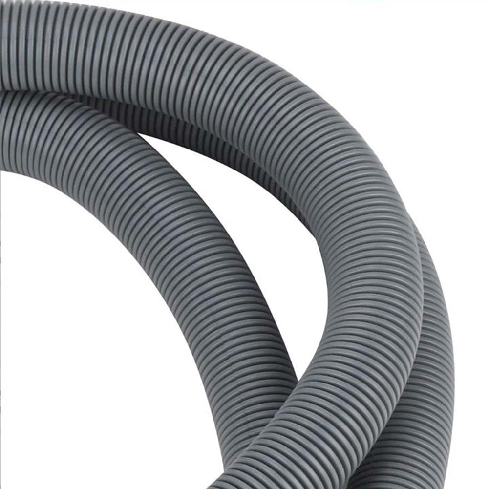 KDJ Drain Hose Extension for Washing Machines 5M with Hose Connector and Hose Clamps - for Home Decor